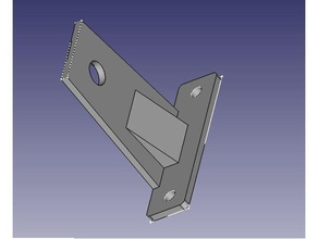roller blind suporte peças de substituição 3d print model - Mito3D