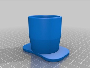 fun kitchen blender - lid cap & dining repair part 3d print model - Mito3D