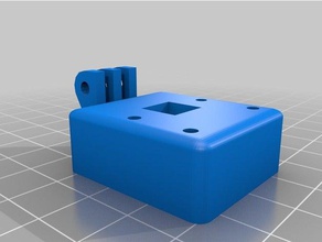 hdmi pi camera case front connector 3d printer accessories raspberry 3d print model - Mito3D