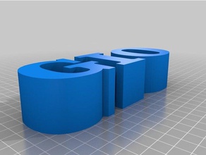 gio customized 3d print model - Mito3D