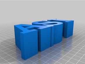 asi özelleştirilmiş 3d print model - Mito3D
