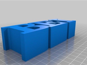 ibe su misura 3d print model - Mito3D