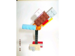 lego compatibile 2x4 blocco costruzione di giocattoli i mattoni mattoncini compatibili 3d print model - Mito3D
