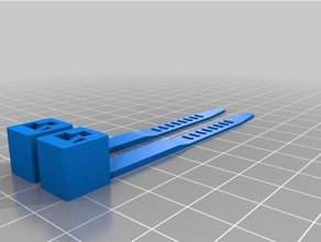stereo flag ties parts customized 3d print model - Mito3D