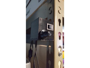 gabinete drok dc 12v micro amplificador estéreo o áudio caixa eletrônico 3d print model - Mito3D
