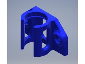 prusa i3 y axis bearing belt brackets 3d printer parts 3d print model - Mito3D
