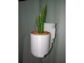 mobile holder planter diy 3d print model - Mito3D