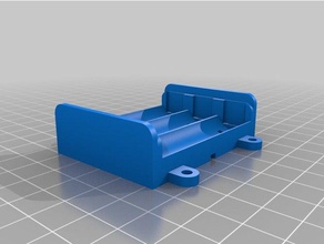3x pilhas aa eletrônica personalizado 3d print model - Mito3D