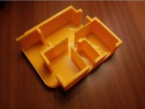 modellino appartamento edifícios e estruturas a casa 3d print model - Mito3D
