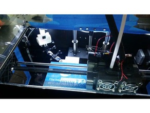 qidi tech 1 raspberry pi camera bed mount 3d printer accessories qiditech 3d print model - Mito3D