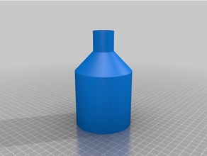 5 gal water funnel household supplies customized 3d print model - Mito3D