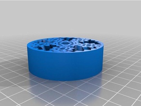 meine angepasste Fischgräten-Planetengetriebe Lager optional honeycomb engineering kundengebundene 3d print model - Mito3D