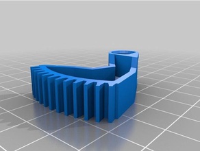 toshiba e-studio vassoio fino ingranaggio albero parti della stampante la riparazione parte di 3d print model - Mito3D