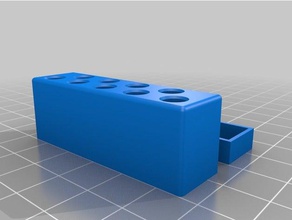 dremel collets & drills bit holder tool holders boxes dagoma accessories 3d print model - Mito3D