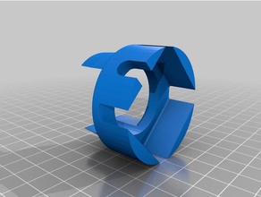huxley filament hat 3d printer accessories spool holder pla reprappro 3d print model - Mito3D