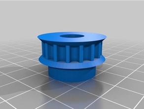 m10 t2my customized parametric pulley - lots tooth profiles 3d printer parts 3d print model - Mito3D