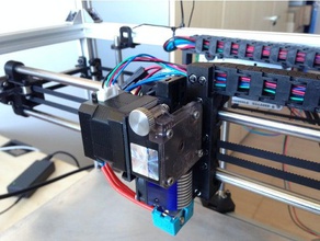 hipercubo e3d titan transporte Impressora 3d de peças 3d print model - Mito3D