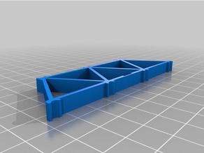 kafes paneli mühendislik Bükme 3 nokta 4 eğilme bükme köprü kirişi sıkıştırma yapısı testi Malzeme Bilimi pasco bilimsel mukavemet truss 3d print model - Mito3D
