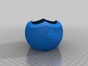 my customized stereographic picture projector angie math art 3d print model - Mito3D