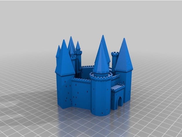 il mio personalizzato fortezza medievale generatore edifici e strutture su misura 3D print model - Mito3D