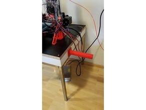spool holder wall table mount 3d printer accessories filament 3d print model - Mito3D