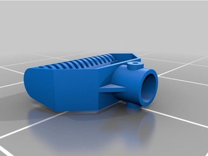 wagon handle parts 3d print model - Mito3D
