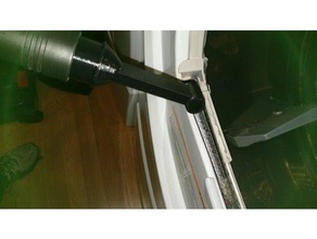 vacuum nozzle dryer lint traps household 3d print model - Mito3D