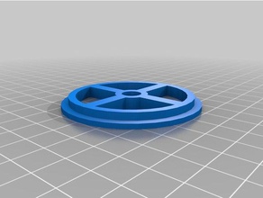 filament spool holder hictop 3d printer accessories 3d print model - Mito3D