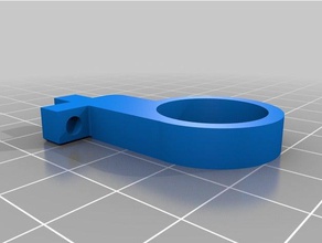 18mm sensor mount z-probe e3d-mount-hypercube 3d-Drucker Teile 3d print model - Mito3D