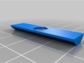 mi personalizados tuerca titular de la t-ranura Impresora 3d las piezas personalizado 3d print model - Mito3D