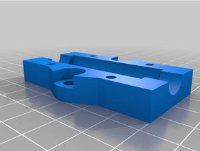 hypercube z carriage lm8luu 3d printer parts 3d print model - Mito3D