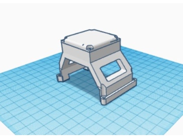 trifecta - gps-mount r c Fahrzeuge gps gps-Fall gps-Halter quanum tricopter ublox m8n 3D print model - Mito3D