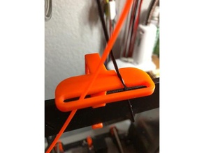 i3 fortgeschrittene filament-guide 3d Drucker Zubehör prusa mk2 3d print model - Mito3D