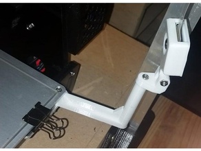 anet a8 yazıcı yatak Kamera kol otomatik seviye monte edilmiş 3d aksesuarları kamera edin raspberry pi 3d print model - Mito3D