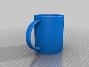 Becher 3d-drucken Kaffeebecher coffie cup Küche 3d print model - Mito3D