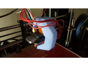 geetech prusa i3 fan de redirection L'imprimante 3d pièces 3d print model - Mito3D