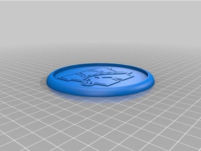 umo bronco coaster ménage 3d print model - Mito3D