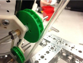 op-tube pully in der Robotik 3d print model - Mito3D