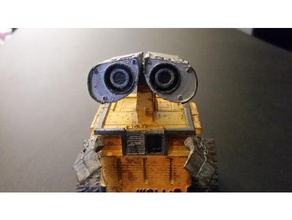 wall-e figura modello di robot carino la pixar piccola 3d print model - Mito3D