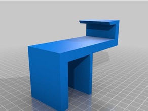 headset desk bracket 3d printing holder 3d print model - Mito3D