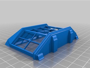 cereal box townhouse-bay-Fenster Gebäude & Strukturen Müsli-box Bau - Spielzeug 3d print model - Mito3D