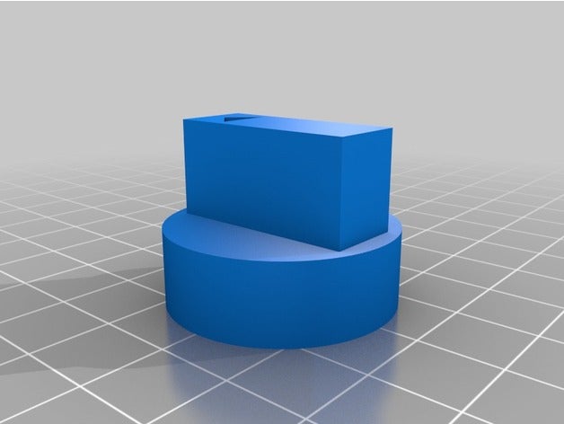 meine angepasste stampy - Wachs Siegel Stempel customizer office kundengebundene 3D print model - Mito3D