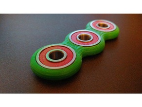 basic fidget spinner frame mechanische Spielzeuge edc Spielzeug hand zappeln 3d print model - Mito3D