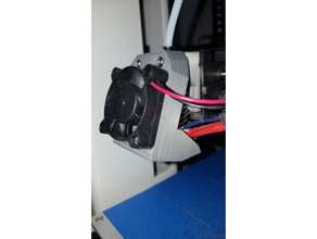 monoprice select mini e3d 40mm single fan hotend part 3d printer accessories 3d print model - Mito3D