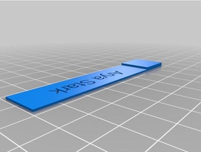 mi personalizados marcador de texto y imagen la oficina personalizado 3d print model - Mito3D