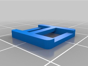 paramétrico tri glide cinto de fivela peças substituição 3d print model - Mito3D