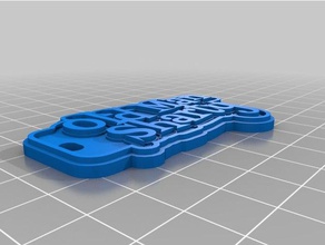 scott 1 keychains customized 3d print model - Mito3D