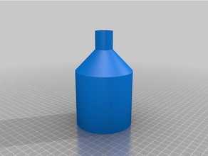 new water funnel 5 gal household supplies customized 3d print model - Mito3D