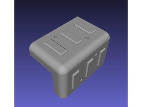 flight case speaker corner protector music 3d print model - Mito3D
