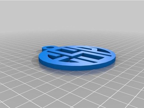 esp4 monogram pendant gioielli su misura 3d print model - Mito3D